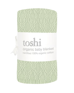 Organic Blanket - Bowie Matcha