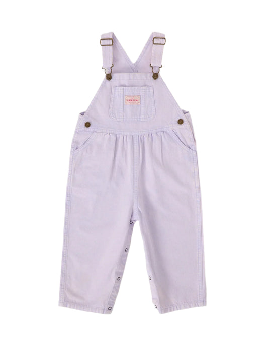 Austin Vintage Washed Overalls - Mauve