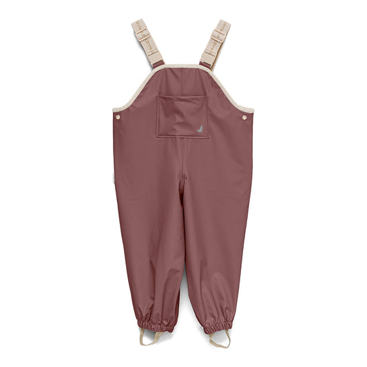 Rain Overalls - Mauve