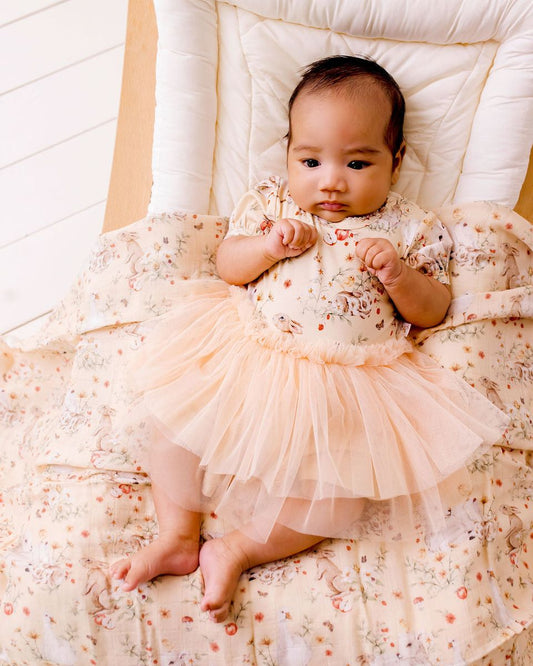 Onesie Tutu Dress - In the Meadow