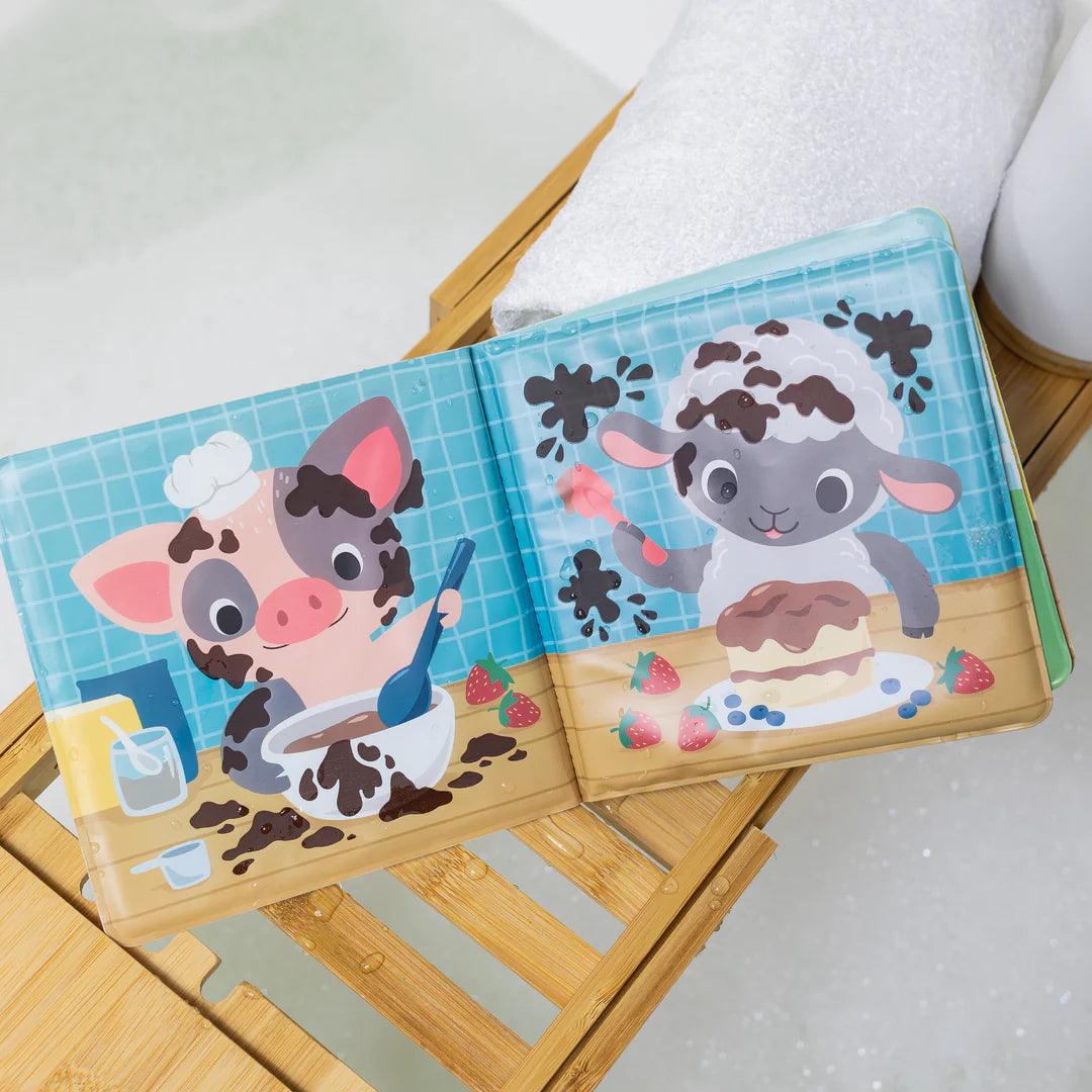 Bath Book - Messy Farm