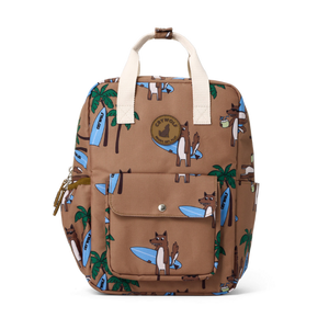 Mini Backpack - Surf'n Mr Wolf