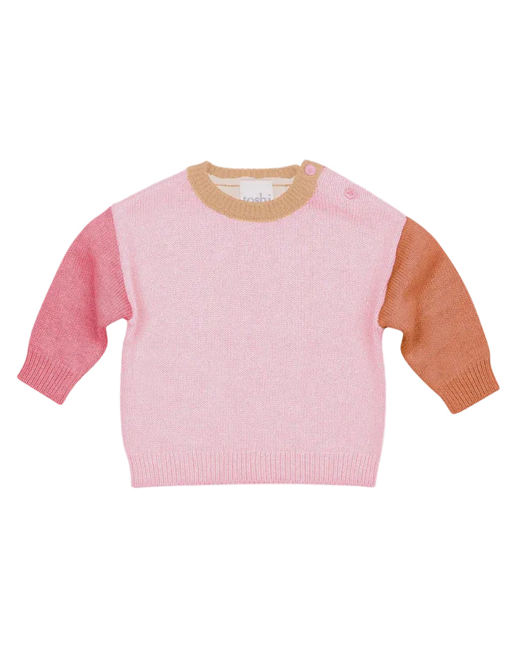 Organic Pullover Bobby - Misty Rose