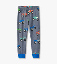 Load image into Gallery viewer, Monster Trucks Stretch Cotton Pajama Set
