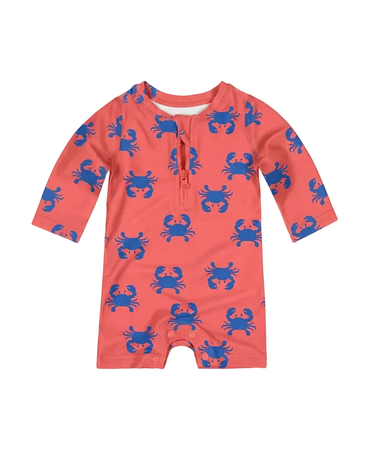 Swim Onesie L/S Pirate - Mud Crabs