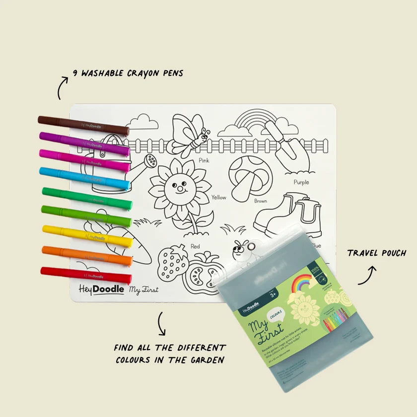 My First Colours - Colouring & Doodle Mat