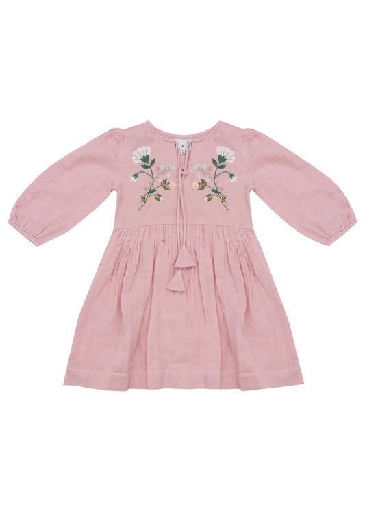 Nadia Dress - Pink Lady Apple