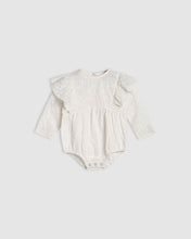 Load image into Gallery viewer, Elenora Playsuit - Natural Lace
