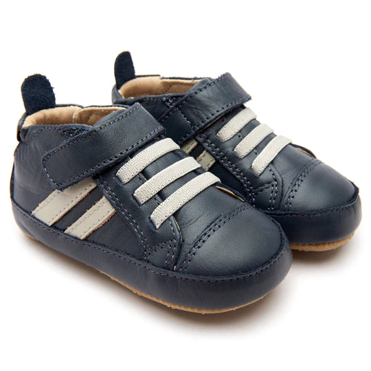 High Roller Shoe - Navy/Gris