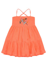 Load image into Gallery viewer, Nina Dress - Electric Peach
