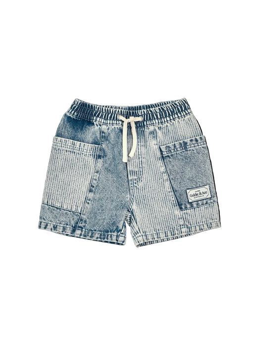 Pin Stripe Noah Pocket Shorts