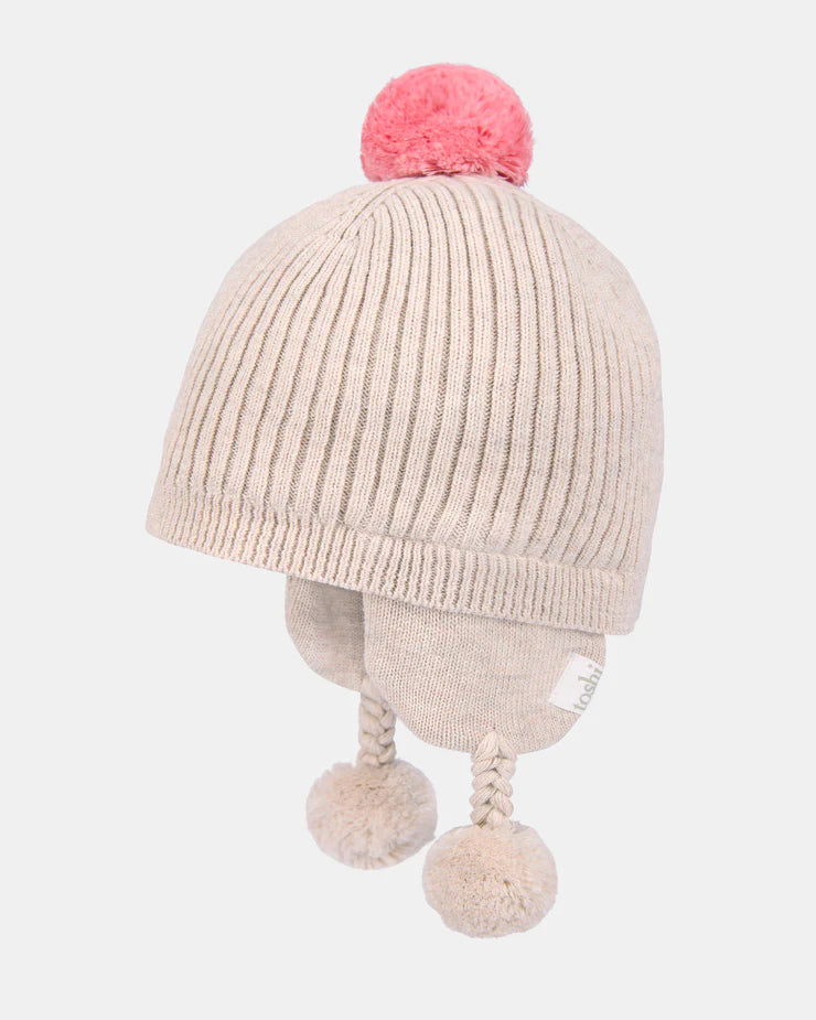 Organic Earmuff Bobby - Oatmeal