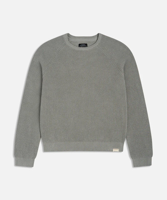 The Summit Raglan Knit - OD Steel