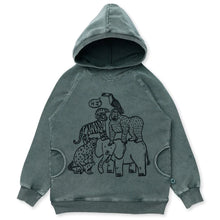 Load image into Gallery viewer, Animal Pile Up Hood - Olive Wash
