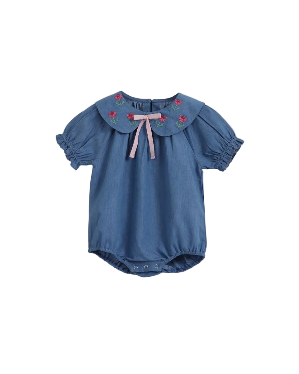 Olivia Playsuit - Chambray