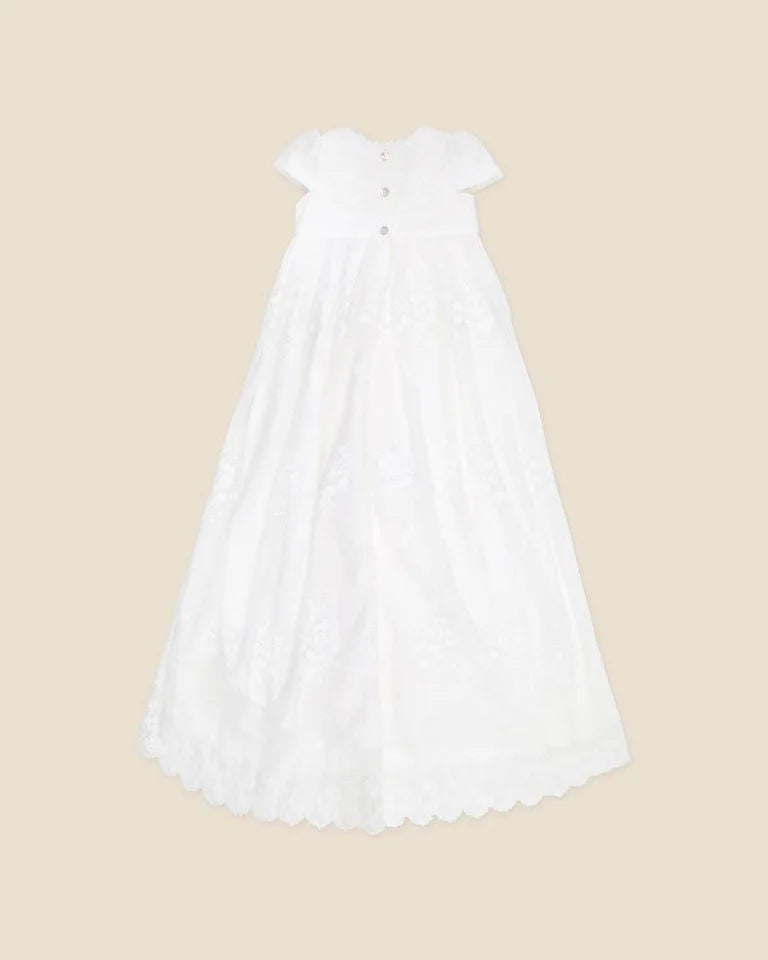 Open Back Christening Dress