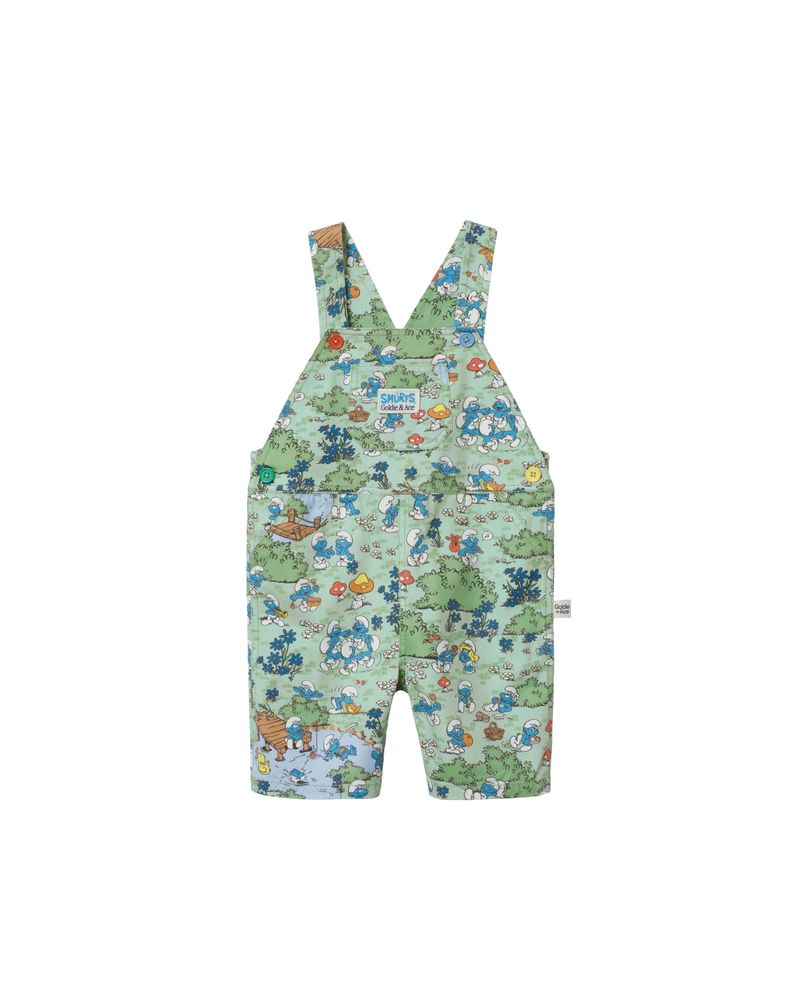 The Smurfs Village Print Burton Overall