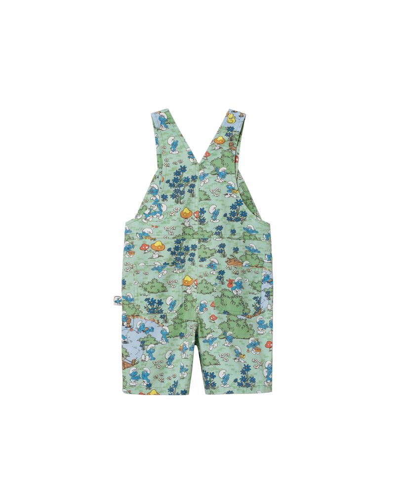 The Smurfs Village Print Burton Overall