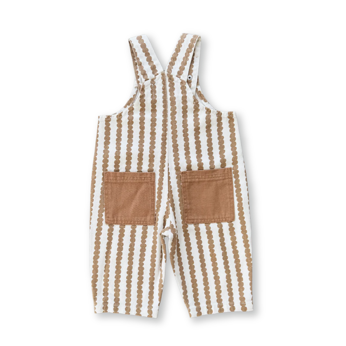 Everyday Organic Overalls - Stacked Pebble