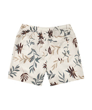 Load image into Gallery viewer, The Palm Swim Trunk - Burg/Blue Combo
