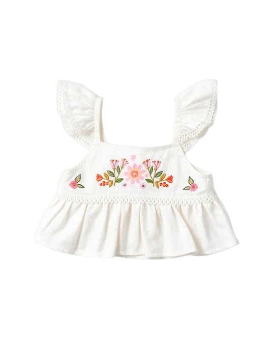 Paradiso Embroidered Top