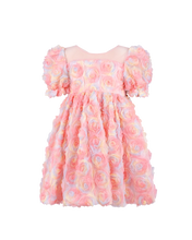 Load image into Gallery viewer, Pastel Roses Tulle Party Dress
