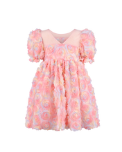 Load image into Gallery viewer, Pastel Roses Tulle Party Dress
