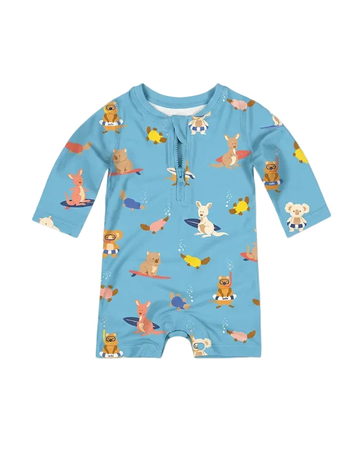 Swim Onesie L/S Pirate - Beach Buddies
