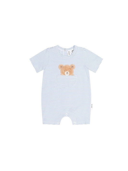 Peekaboo Hux Stripe Bodysuit