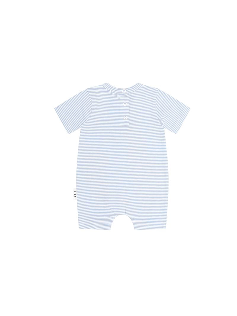 Peekaboo Hux Stripe Bodysuit