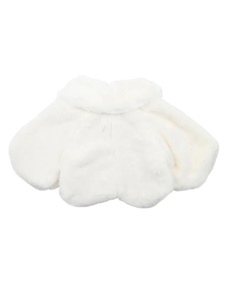 Petal Faux Fur Jacket