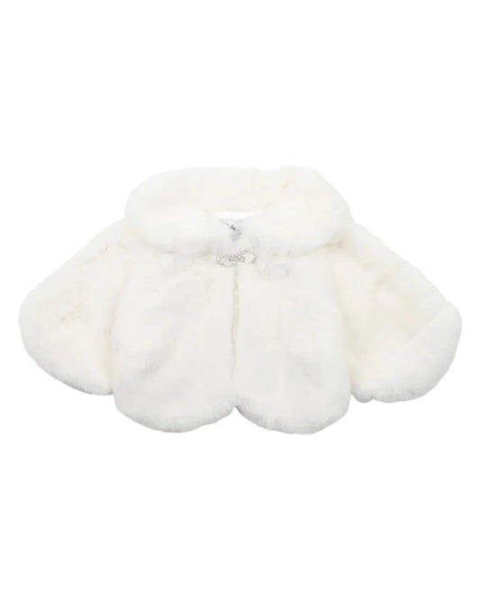 Petal Faux Fur Jacket