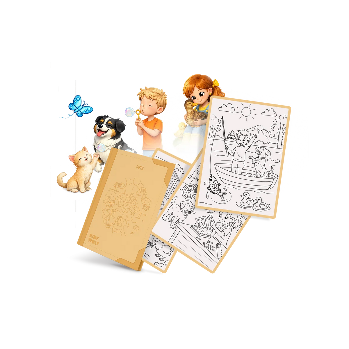 Refill Kidydraw Pad 6+