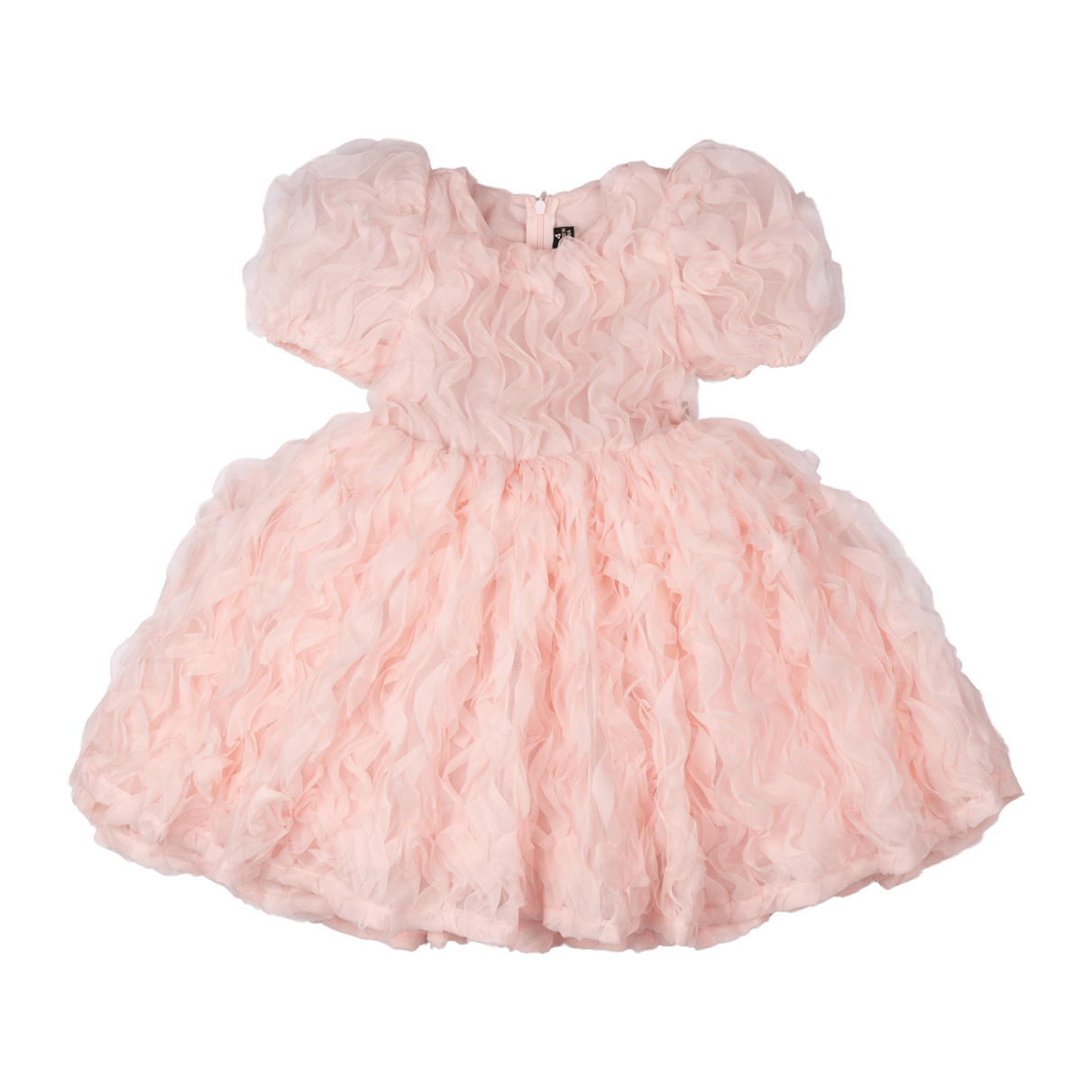 Pink Ruffle Tulle Party Dress
