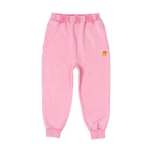 Pink Washed Track Pants