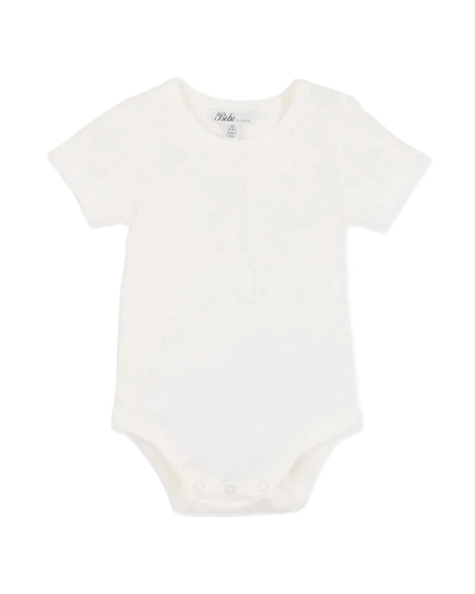 Plain Rib Bodysuit