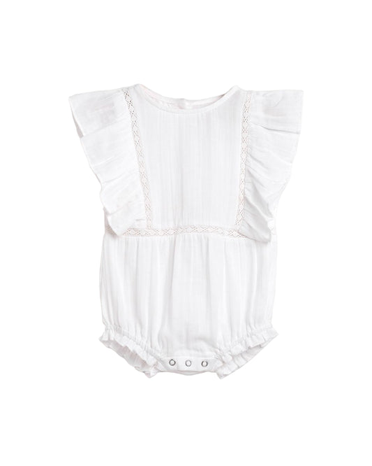 Anais Playsuit - White