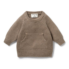 Load image into Gallery viewer, Walnut Knitted Pocket Jumper
