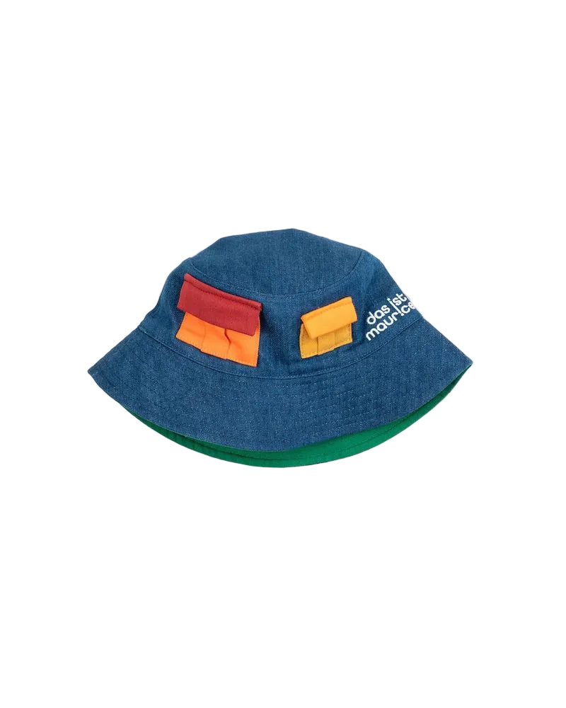 Denim Bucket Hat - Pockets