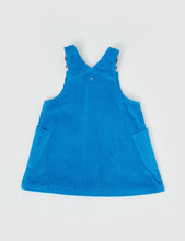 Load image into Gallery viewer, Polly Corduroy Pinafore Dress - Lake
