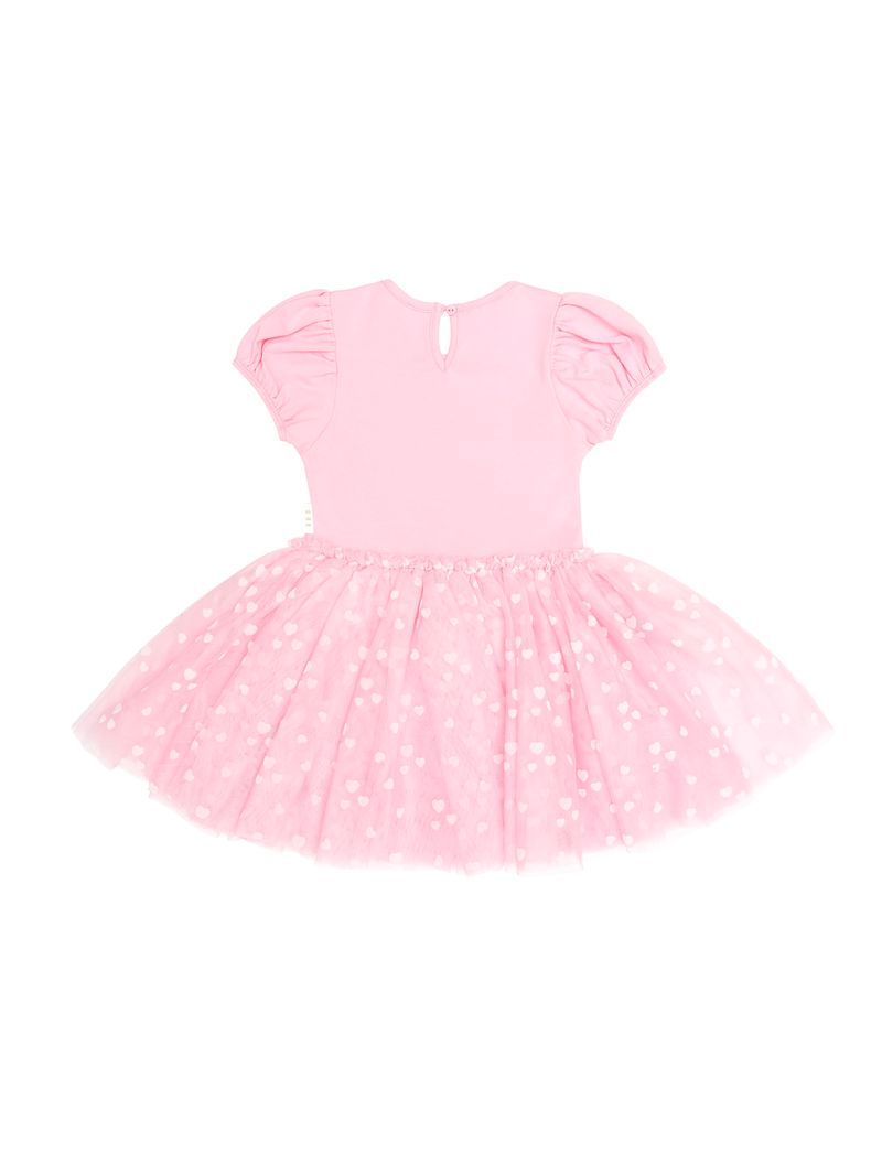 Magical Unicorn Puff Sleeve Tulle Dress