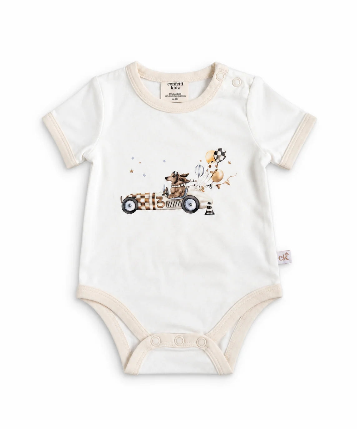 Bamboo Bodysuit - Pup Racer
