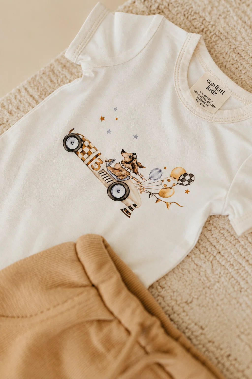 Bamboo Bodysuit - Pup Racer