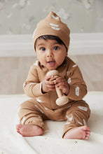 Load image into Gallery viewer, Reese Zip Onepiece - Bears Caramel Cream
