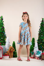Load image into Gallery viewer, Reindeer Cheer Waisted Dress
