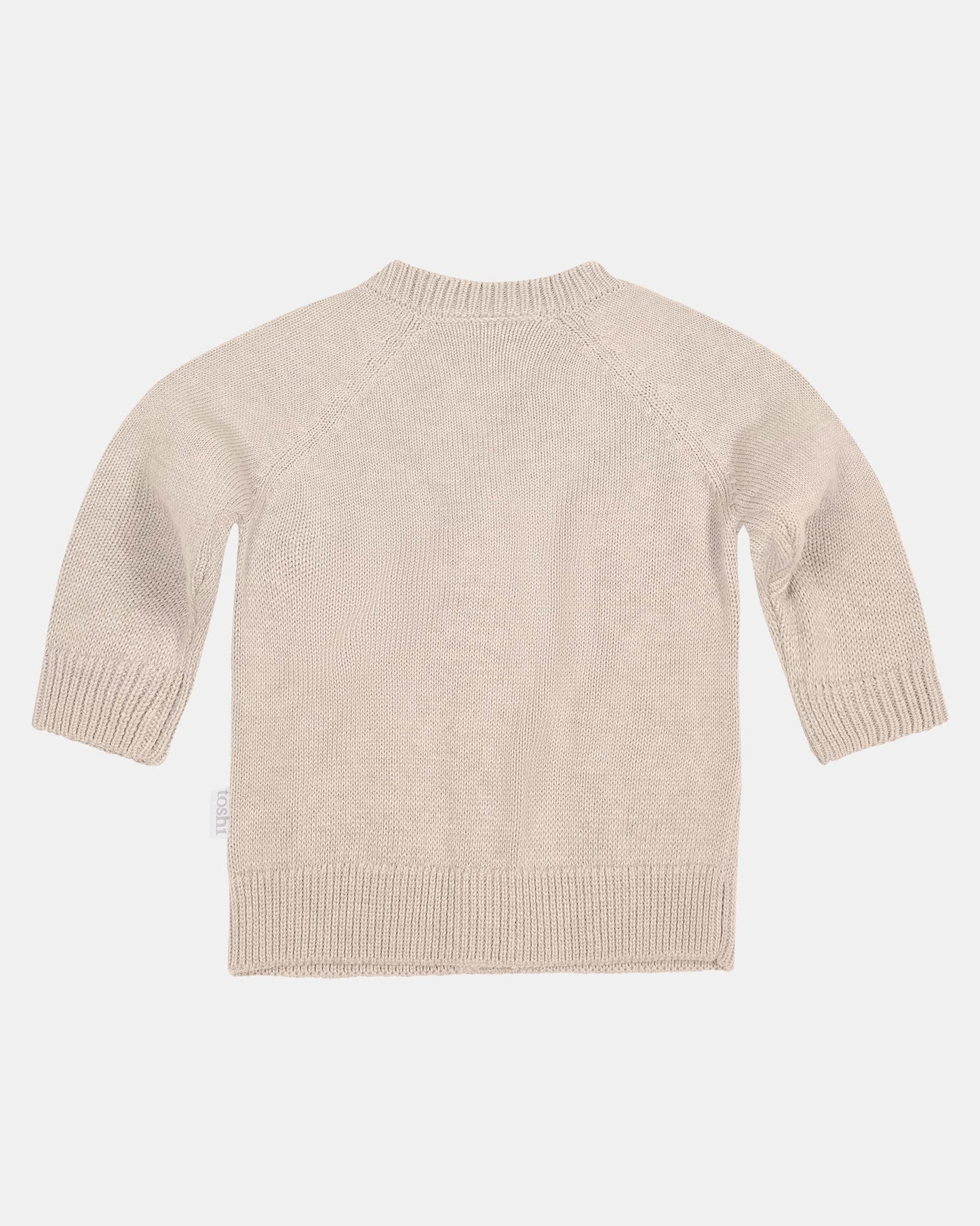 Organic Cardigan Remy - Oatmeal