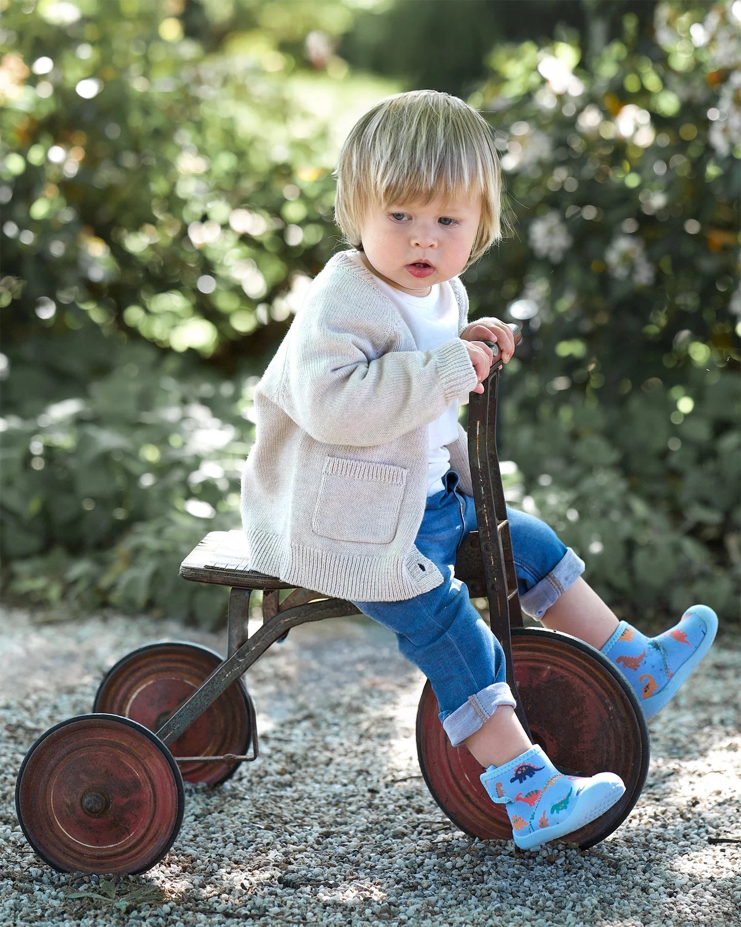 Organic Cardigan Remy - Oatmeal