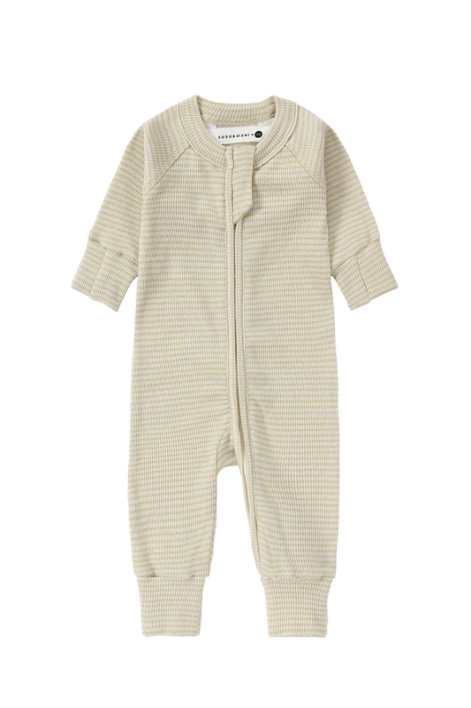 Zip Growsuit L/S - River