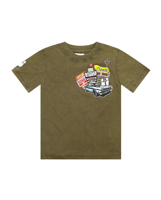 Washed Khaki Road Trip Tee