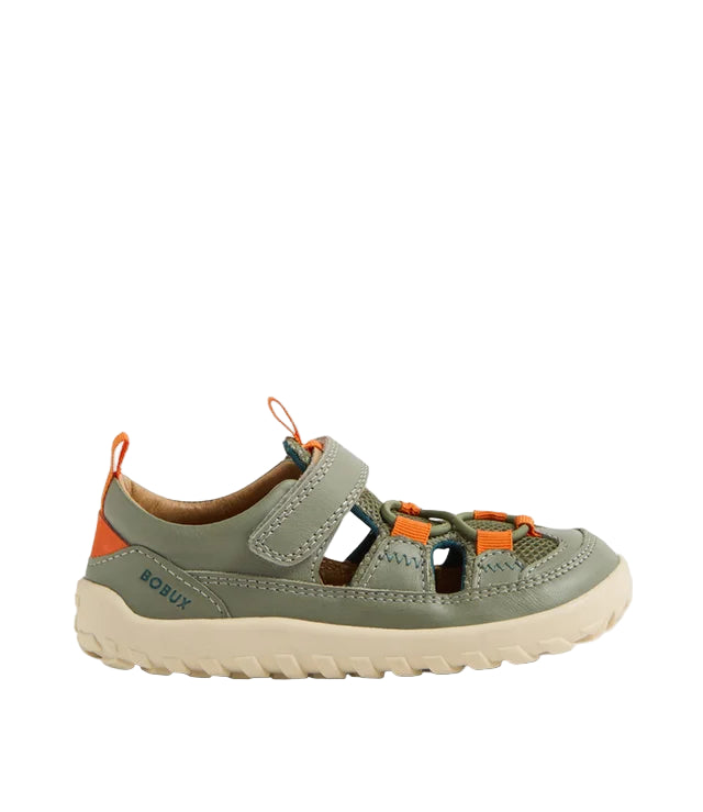 Rocky Leather Flat Shoes -  Vetiver